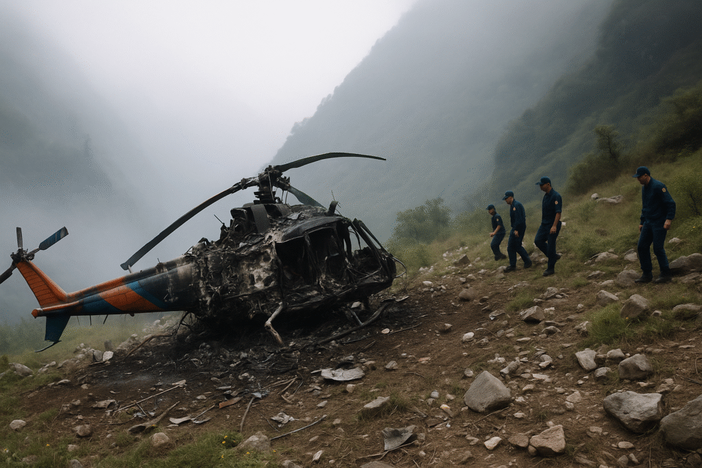 उत्तराखंड हेलीकॉप्टर दुर्घटना