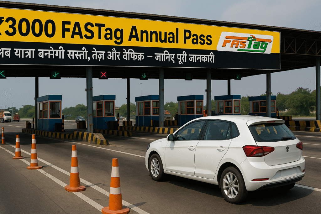 ₹3000 FASTag Annual Pass