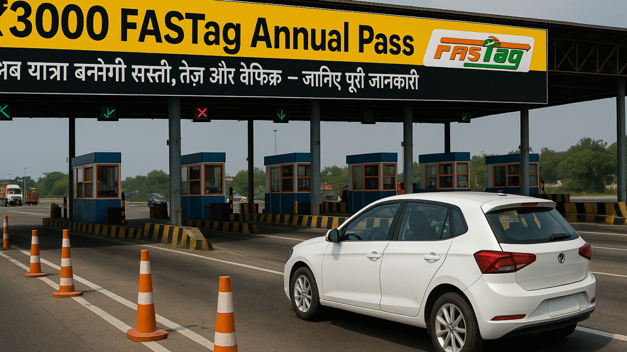 ₹3000 FASTag Annual Pass