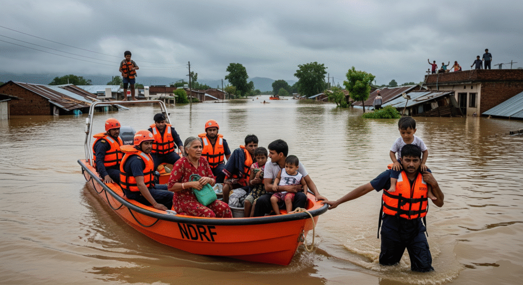 मानसून का कहर 2025: उत्तराखंड से बिहार तक जल प्रलय, हजारों बेघर, NDRF का सबसे बड़ा रेस्क्यू ऑपरेशन जारी - देखें ताज़ा तस्वीरें और अपडेट्स