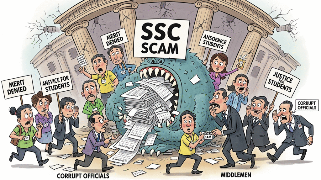 SSC परीक्षा कुप्रबंधन 2025: 7 चौंकाने वाले खुलासे जिसने छात्रों और शिक्षकों को सड़कों पर ला दिया