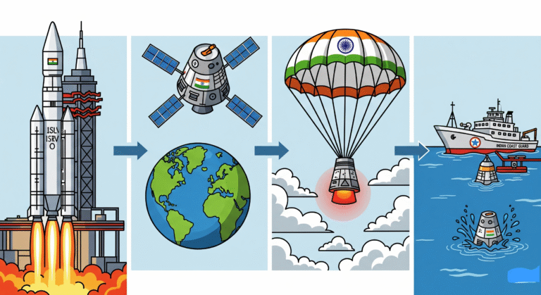 Gaganyaan Mission Launch Date: अंतरिक्ष में भारत का पहला कदम | ISRO का पूरा प्लान जानें