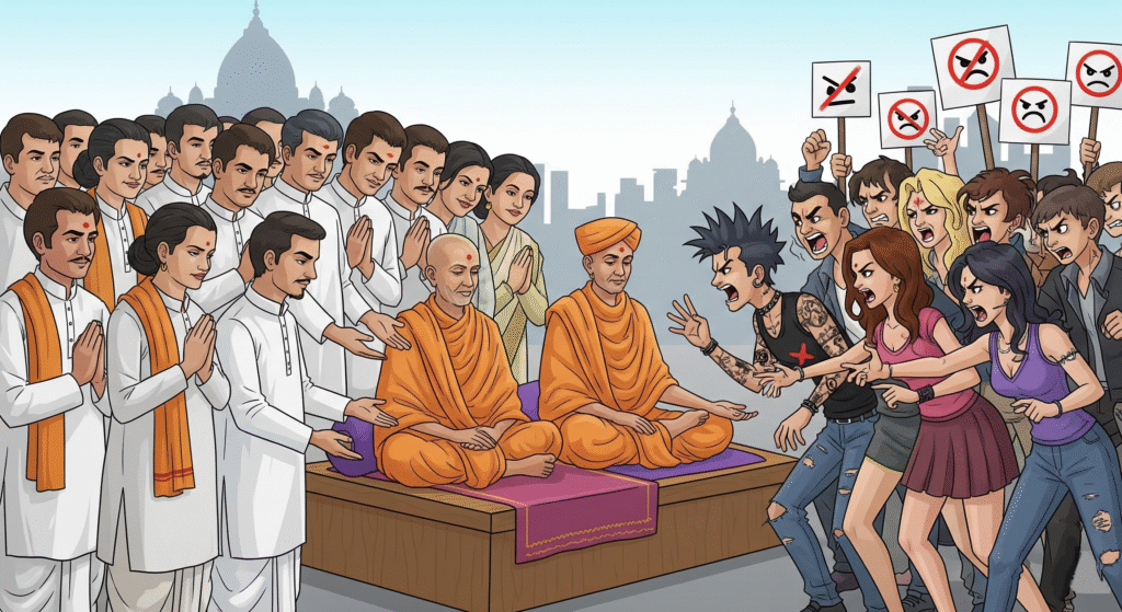 प्रेमानंद महाराज और अनिरुद्धाचार्य विवाद 2025 : प्रेमानंद और अनिरुद्धाचार्य के बयानों का पूरा सच