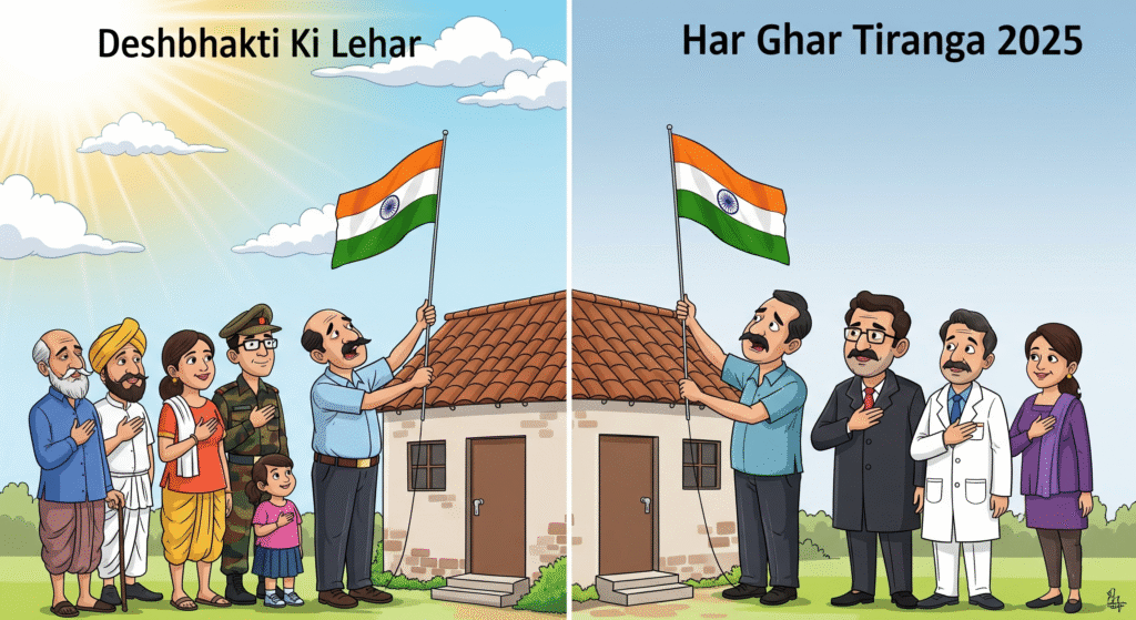 Har Ghar Tiranga 2025: देशभक्ति की लहर या सिर्फ़ एक दिन का जश्न? जानिए पूरी हक़ीक़त!