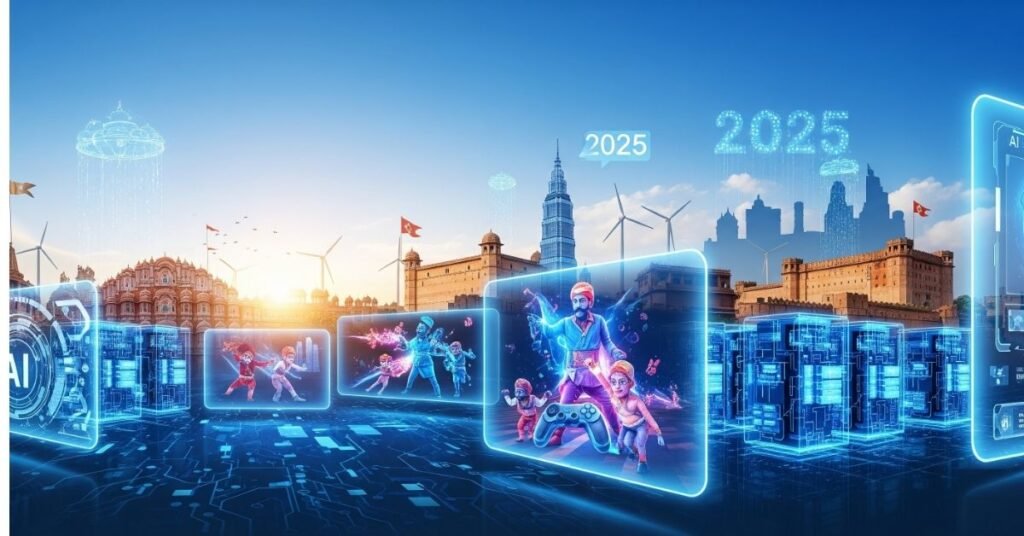 राजस्थान का डिजिटल क्षितिज: 2025 की परिवर्तनकारी एआई, गेमिंग और डेटा सेंटर नीतियों का अनावरण