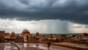 Rain In Rajasthan 2025 बाढ़ और सूखा: असामान्य बारिश की वजहें, प्रभाव, और आगे का पूर्वानुमान