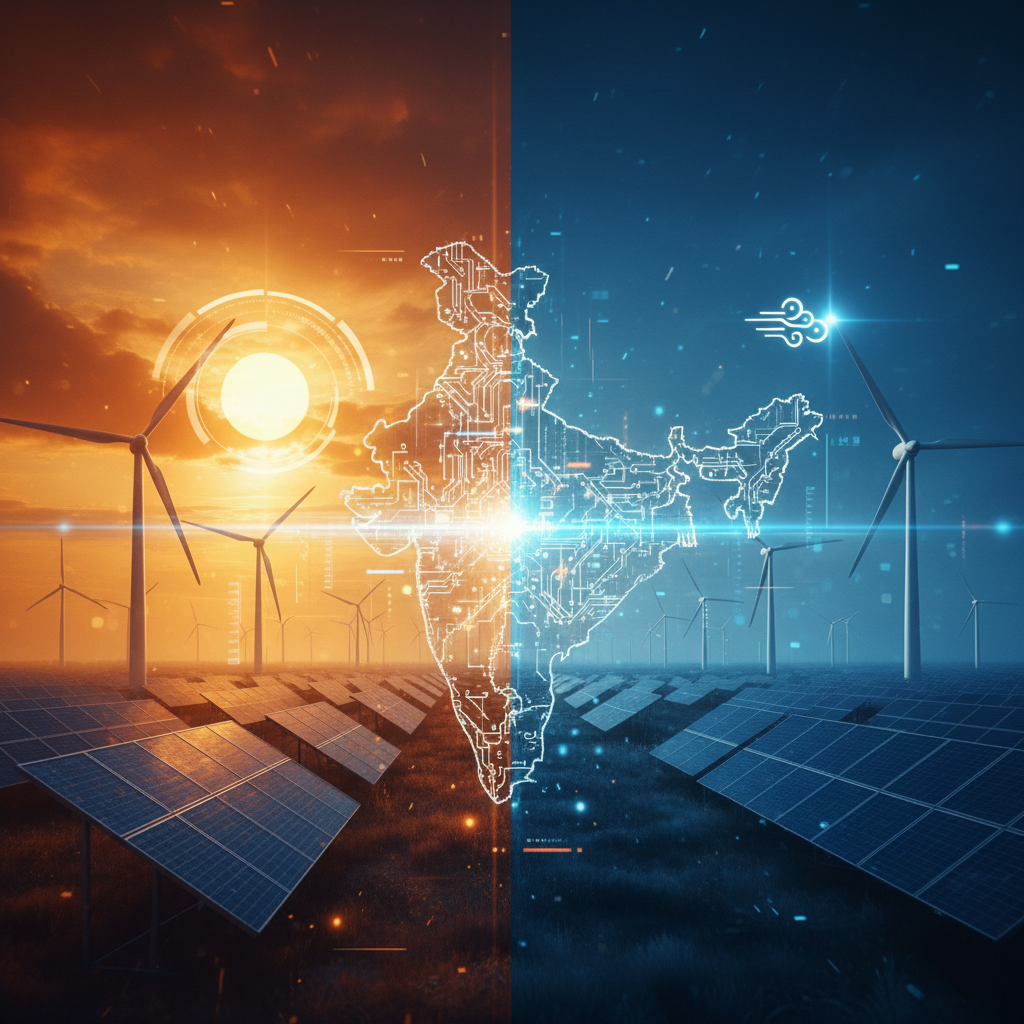 Solar energy and wind energy (सौर ऊर्जा और पवन ऊर्जा): भारत की नवीकरणीय ऊर्जा क्रांति का भविष्य