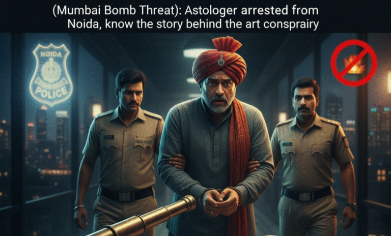 Mumbai Bomb Threat (मुंबई बम धमकी): नोएडा से गिरफ्तार हुआ ज्योतिषी, जानें साजिश के पीछे की कहानी
