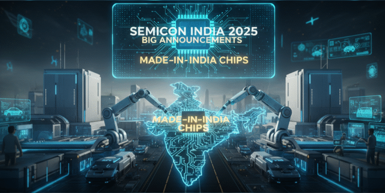 सेमीकंडक्टर क्रांति: Semicon India 2025 के बड़े ऐलान और 'Made-in-India' चिप्स का भविष्य