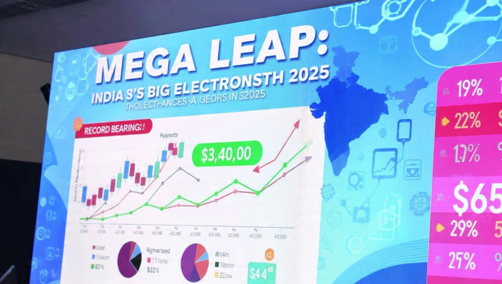 Mega Leap: Electronics Exports में India की Big Success 2025