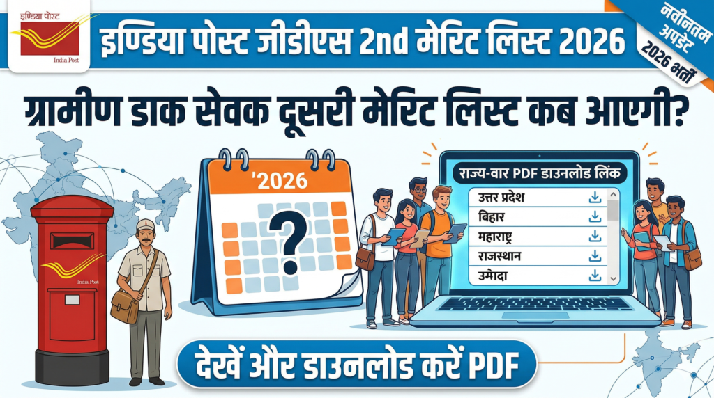 India Post GDS 2nd Merit List 2026