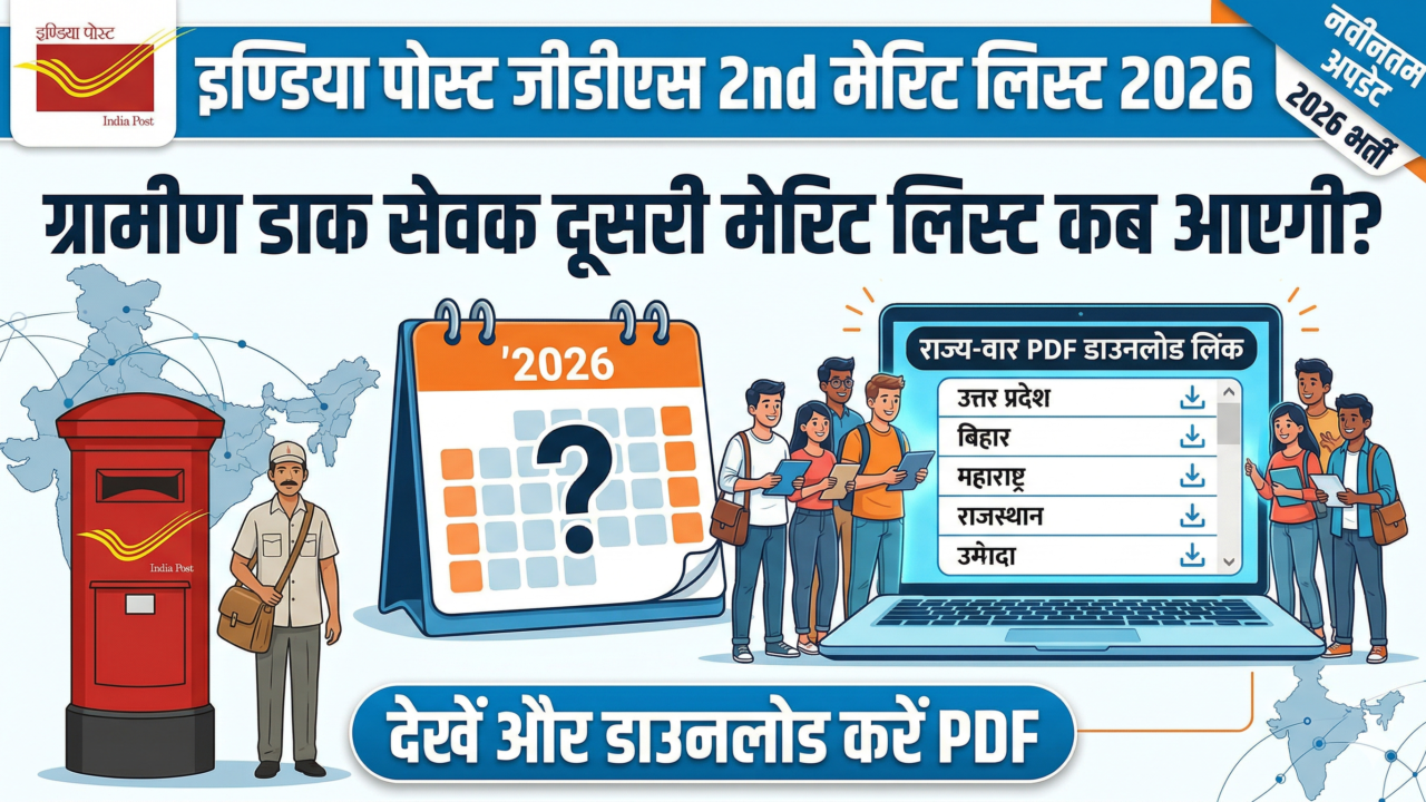 India Post GDS 2nd Merit List 2026