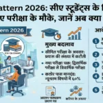 CA Exam Pattern 2026: सीए स्टूडेंट्स के लिए बुरी खबर! ICAI ने घटाए परीक्षा के मौके, जानें अब क्या होगा बदलाव