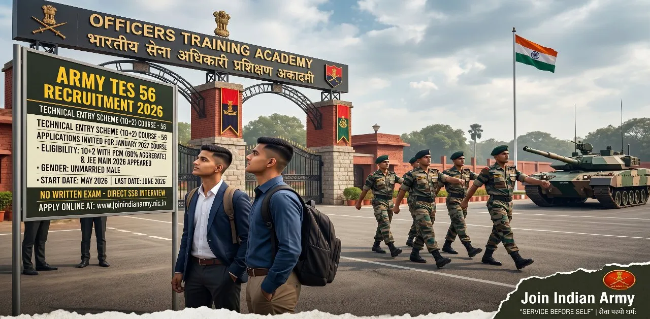 Army TES 56 Recruitment 2026